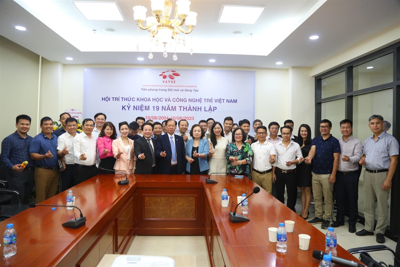 Kỷ niệm 19 năm thành lập Hội Trí thức Khoa học và Công nghệ trẻ Việt Nam