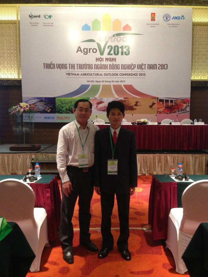 Phó Chủ tịch Liên hiệp Trí tuệ Việt Nam Bùi Văn Dũng dự Hội nghị Triển vọng thị trường ngành nông nghiệp Việt Nam